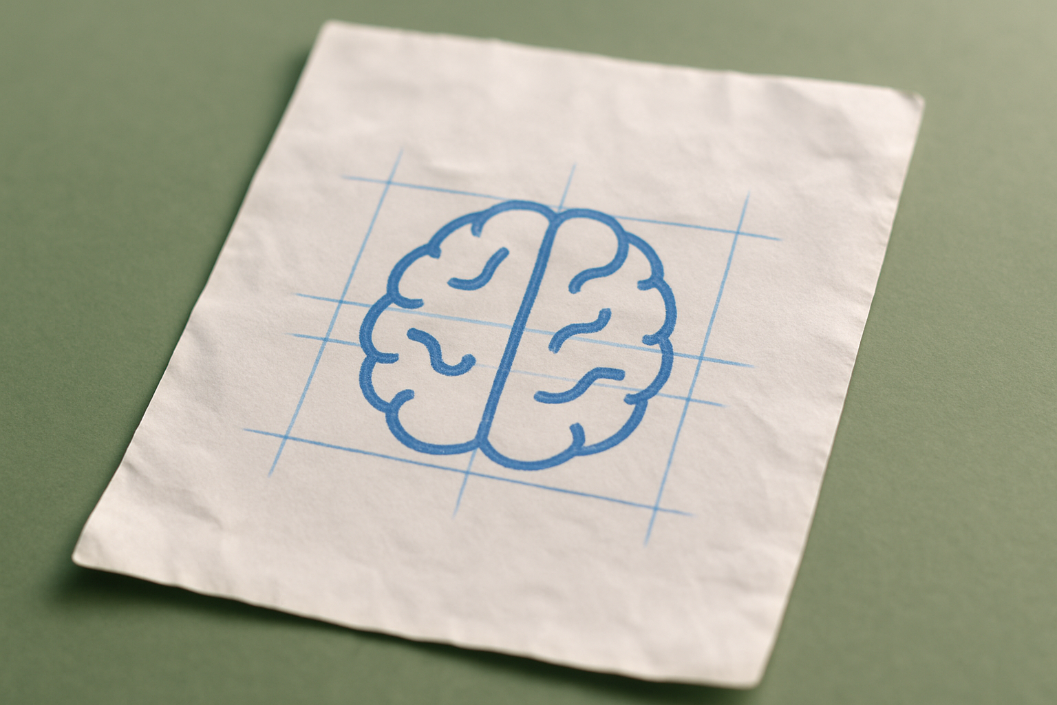 a cross-section of a human brain