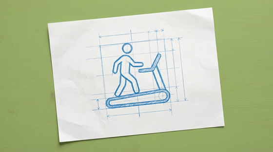 a medical treadmill for gait rehabilitation